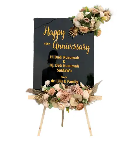 Papan Bunga Akrilik Kareko